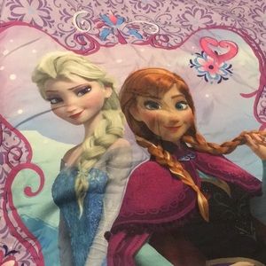 Frozen bed set for toddler bed